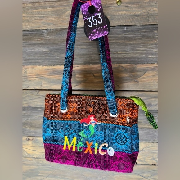 353. Embroidered Mexico Little Mermaid Bag - Picture 3 of 8